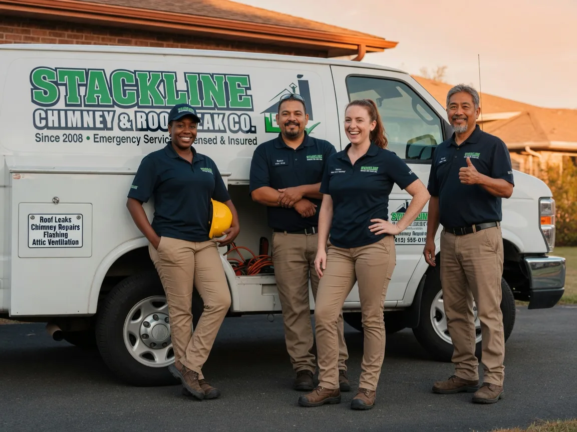 Chimney flashing repair company in Denair, CA